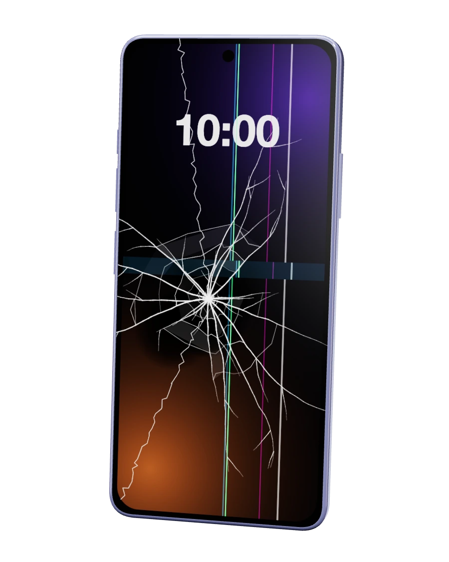 Xiaomi Redmi Note 13 Pro com o ecrã partido — reparação na SpaceMobile, no Porto