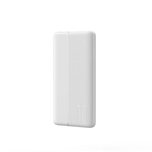 Power bank WIWU Essen branco, vista das portas de carregamento