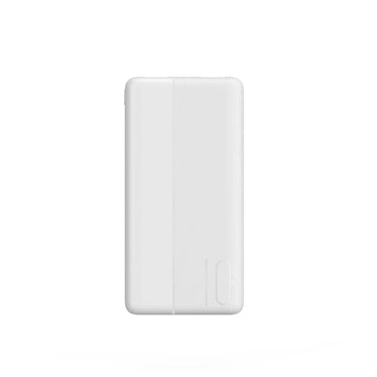 Power bank WIWU Essen branco em utilização