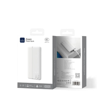 Power bank WIWU Essen de 10000 mAh, branco
