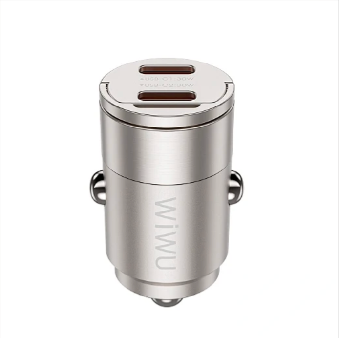 Wiwu Carregador de carro 30W 2IN1 Nano