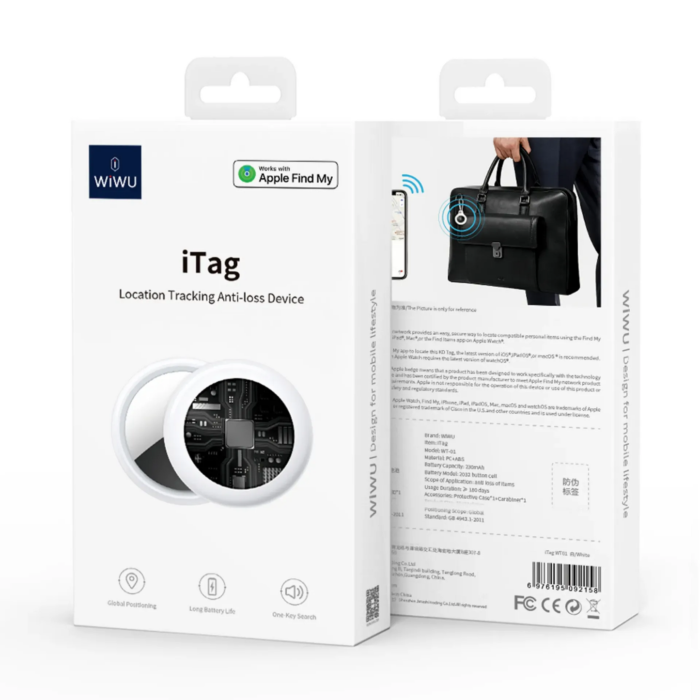iTag Localizador Branco
