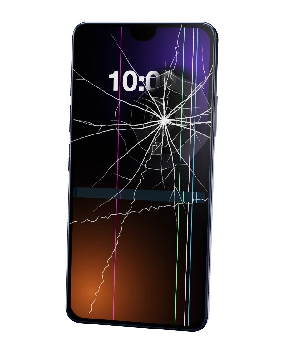 Samsung Galaxy A15 com o ecrã partido — reparação na SpaceMobile, no Porto