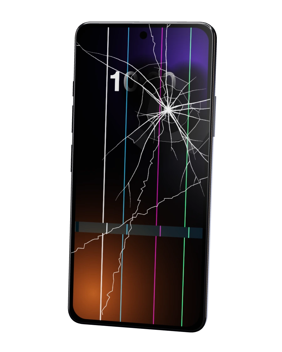 Xiaomi Redmi Note 13 com o ecrã partido — reparação na SpaceMobile, no Porto
